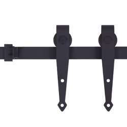 vidaXL Mini Sliding Cabinet Door Kit Carbon Steel 183 cm Sliding Door Track