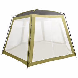 vidaXL Pool Tent Fabric 500x433x250 cm Green Pool Spa Sun Shelter Party Pent