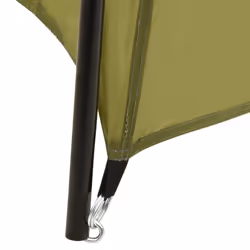 vidaXL Pool Tent Fabric 500x433x250 cm Green Pool Spa Sun Shelter Party Pent