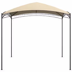 vidaXL Gazebo 3x3x2.65 m Cream 180 g/mÂ² Garden Canopy Shelter Party Tent Shade - Additional view 2