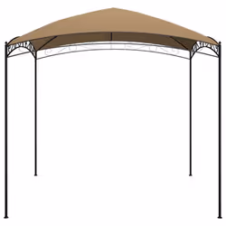vidaXL Gazebo 3x3x2.65 m Taupe 180 g/mÂ² Garden Canopy Shelter Party Tent Shade - Additional view 2