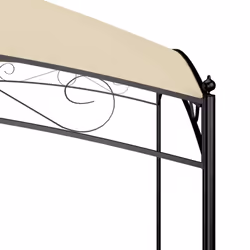 vidaXL Gazebo 3x4x2.65 m Cream 180 g/mÂ² Garden Canopy Shelter Party Tent Shade