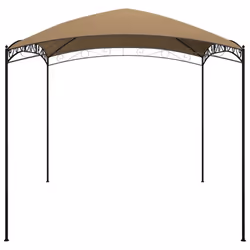 vidaXL Gazebo 3x4x2.65 m Taupe 180 g/mÂ² Garden Canopy Shelter Party Tent Shade - Additional view 2