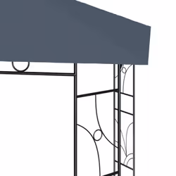 vidaXL Gazebo 4x3x2.7 m Anthracite 160 g/mÂ² Outdoor Living Structure Canopy - Additional view 4