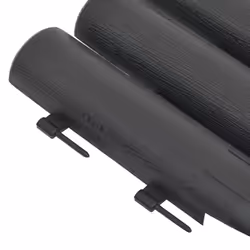 vidaXL 36x Lawn Edgings Anthracite PP Garden Borders Edges Decoration Outdoor - Additional view 4