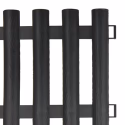 vidaXL 17x Lawn Edging Anthracite 10 m PP Garden Lawn Edge Border Divider - Additional view 4