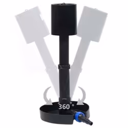 vidaXL Standing Pond Water Surface Skimmer Fountain Leaves Debris Remover - Additional view 4