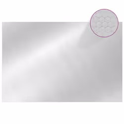 vidaXL Rectangular Pool Cover 600x400 cm PE Silver Garden Pool Protector Flim