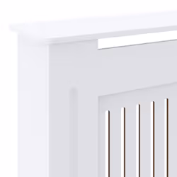 vidaXL MDF Radiator Cover White Heating Cabinet Heater Shelf Indoor Furniture - Additional view 5
