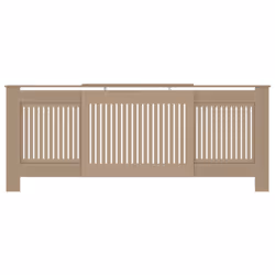 vidaXL MDF Radiator Cover Heating Cabinet Heater Shelf Indoor Grill Furniture - Additional view 2