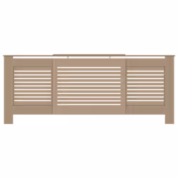 vidaXL MDF Radiator Cover Heater Shelf Heating Cabinet Indoor Grill Furniture - Additional view 2