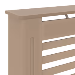 vidaXL MDF Radiator Cover Grill Heating Cabinet Heater Shelf Indoor Furniture - Additional view 4
