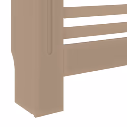 vidaXL MDF Radiator Cover Grill Heating Cabinet Heater Shelf Indoor Furniture - Additional view 5
