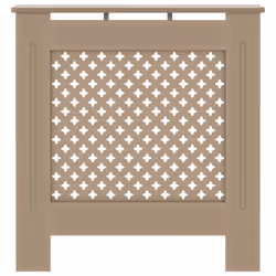 vidaXL MDF Radiator Cover Heating Cabinet Indoor Grill Furniture Heater Shelf - Additional view 2