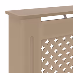vidaXL MDF Radiator Cover Heating Cabinet Indoor Grill Furniture Heater Shelf - Additional view 4