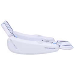 vidaXL Pool Floating Chair Inflatable Floating Chair Swimming Pool Foldable