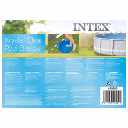 Intex Pool Foot Bath Blue Accessory for Hot and Spa Tubs Non Slip Ladder