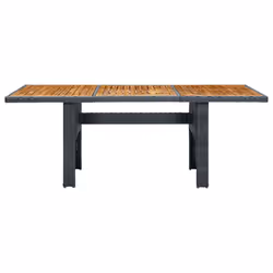 VidaXL 313310 outdoor table Brown, Grey