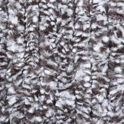 vidaXL Insect Curtain Brown and Beige 56x200 cm Chenille Doorway Fly Screen
