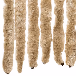 vidaXL Fly Curtain Door Curtain Fly Screen Fly Blind Insect Curtain Chenille - beige, 118 x 220 cm - Additional view 4