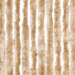 vidaXL Fly Curtain Door Curtain Fly Screen Fly Blind Insect Curtain Chenille - beige, 118 x 220 cm - Additional view 5