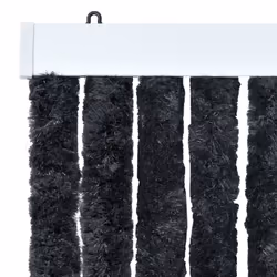 vidaXL Insect Curtain Anthracite 56x200 cm Chenille Doorway Mosquito Screen - Additional view 5