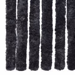 vidaXL Insect Curtain Anthracite 90x200 cm Chenille Doorway Mosquito Screen - Additional view 6