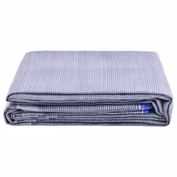 vidaXL Tent Carpet 550x250 cm Blue Patio Outdoor Camping Rug Mat Groundsheet