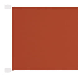 vidaXL Vertical Awning Oxford Fabric Patio Balcony Awning Multi Colours/Sizes - terracotta, 60 x 360 cm