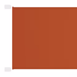 vidaXL Vertical Awning Oxford Fabric Patio Balcony Awning Multi Colours/Sizes - terracotta, 200 x 360 cm