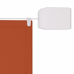vidaXL Vertical Awning Oxford Fabric Patio Balcony Awning Multi Colours/Sizes - terracotta, 200 x 360 cm