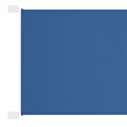 vidaXL Vertical Awning Oxford Fabric Patio Balcony Awning Multi Colours/Sizes - blue, 100 x 360 cm