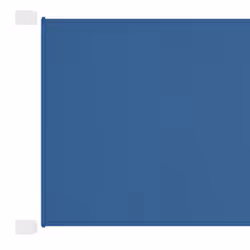 vidaXL Vertical Awning Oxford Fabric Patio Balcony Awning Multi Colours/Sizes - blue, 140 x 270 cm