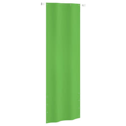 vidaXL Balcony Screen Oxford Fabric Fence Screen Multi Colours Multi Sizes - light green, 80 x 240 cm