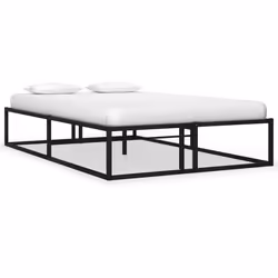 VidaXL 324787, Black, 2.05 m, 125 cm, 32.5 cm, 1200 x 2000 mm, 32.5 cm