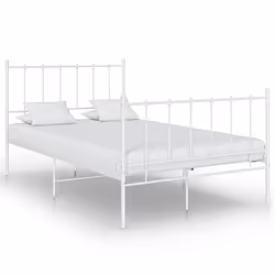 VidaXL 324953, White, 125 cm, 2.06 m, 99 cm, 1200 x 2000 mm, 1 pc(s)