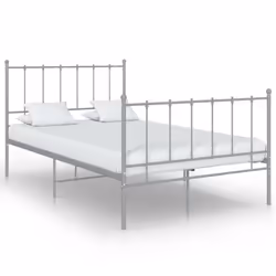 VidaXL 324954, Grey, 125 cm, 2.06 m, 99 cm, 1200 x 2000 mm, 1 pc(s)