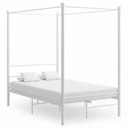 VidaXL 325058, White, 126 cm, 2.08 m, 2.01 m, 1200 x 2000 mm, 1 pc(s)