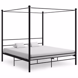 VidaXL 325069, Black, 2.06 m, 2.08 m, 2.01 m, 2000 x 2000 mm, 1 pc(s)