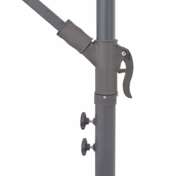 vidaXL Cantilever Garden Parasol with Aluminium Pole Umbrella Terracotta - Additional view 5