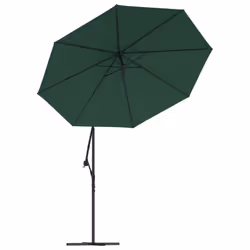 vidaXL Replacement Fabric for Cantilever Umbrella Green Sunshade Garden Patio - Additional view 4