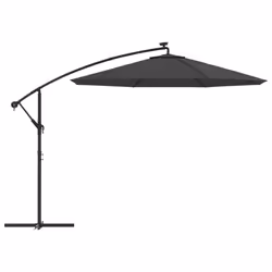 vidaXL Replacement Fabric for Cantilever Umbrella Anthracite Sunshade Garden