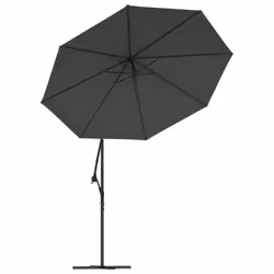 vidaXL Replacement Fabric for Cantilever Umbrella Anthracite Sunshade Garden - Additional view 4