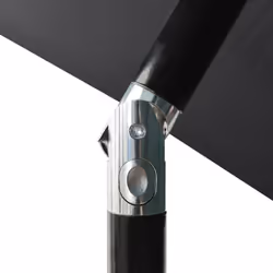 vidaXL 3-Tier Garden Parasol with Aluminium Pole Outdoor Umbrella Anthracite - Additional view 5