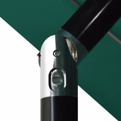 vidaXL 3-Tier Garden Parasol with Aluminium Pole Canopy Outdoor Umbrella Green - Additional view 5