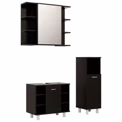 VidaXL 3056944, Black, 600 mm, 320 mm, 535 mm, 80 cm, 20.5 cm