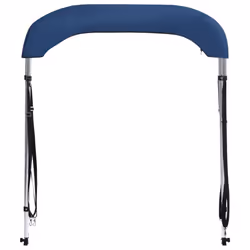 vidaXL 2 Bow Bimini Top Navy Blue 180x130x110 cm Boat Storage Canopy Awning - Additional view 8