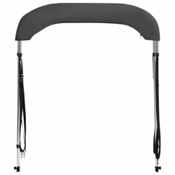 vidaXL 2 Bow Bimini Top Anthracite 150x120x110 cm Boat Storage Canopy Awning - Additional view 8