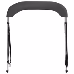 vidaXL 2 Bow Bimini Top Anthracite 180x130x110 cm Boat Storage Canopy Awning - Additional view 8
