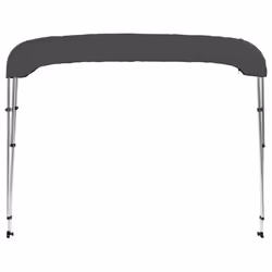 vidaXL 3 Bow Bimini Top Anthracite 183x140x137 cm Boat Storage Canopy Awning - Additional view 7
